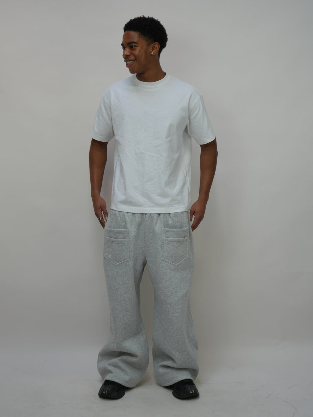 JAPANESE ARCHIVED PANTS – 460 GSM GREY (PRE-ORDER)
