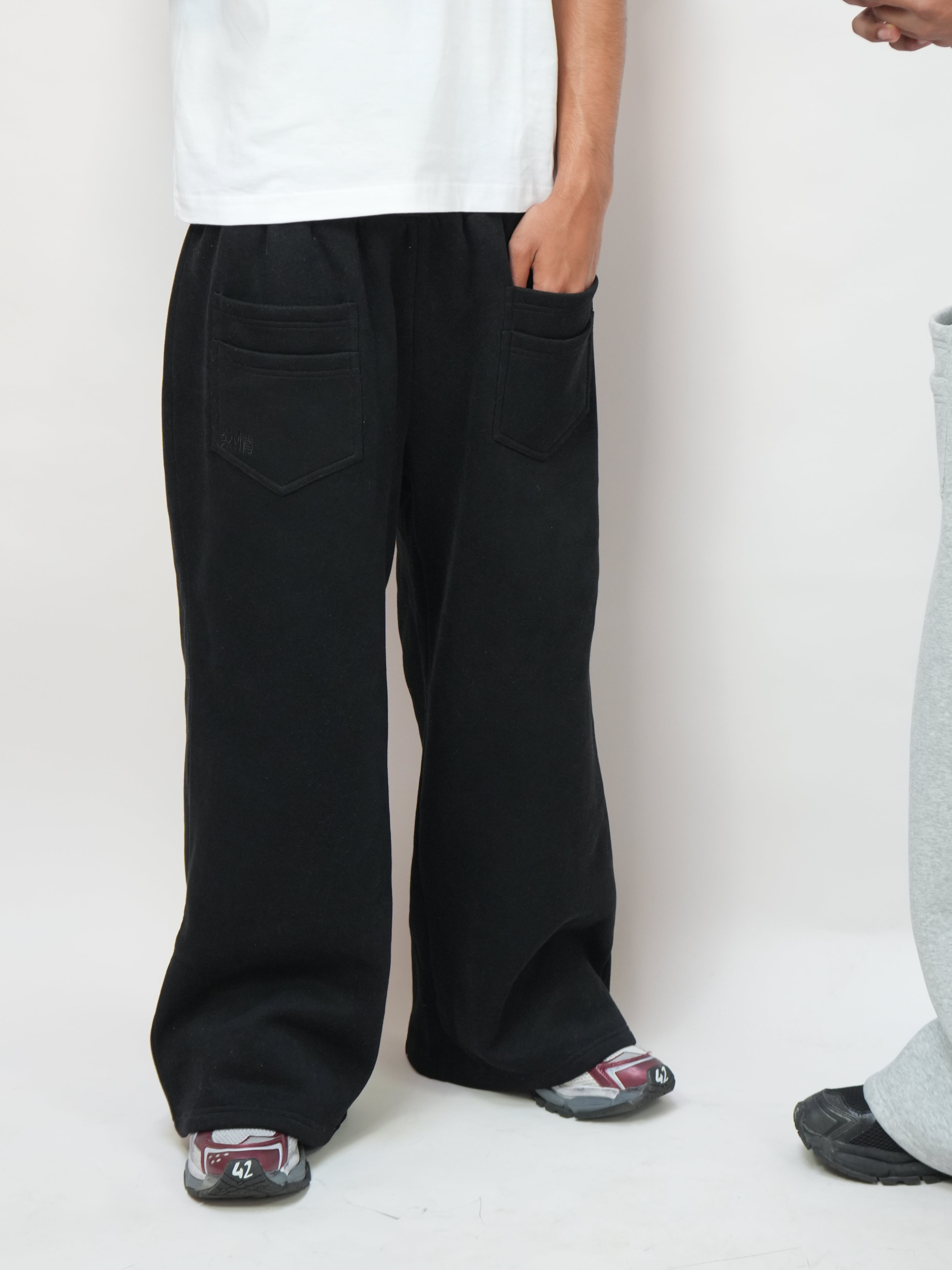 JAPANESE ARCHIVED PANTS – 460 GSM BLACK (PRE-ORDER)